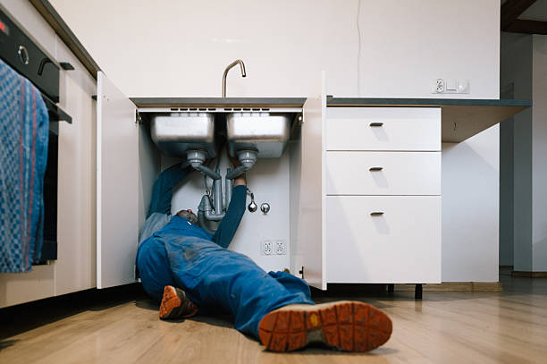 Professional Pipe Repair technician working in Calcium, NY